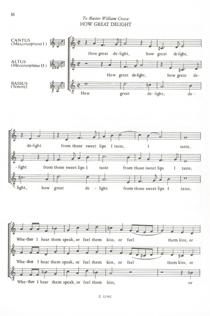 Songs of Three Parts